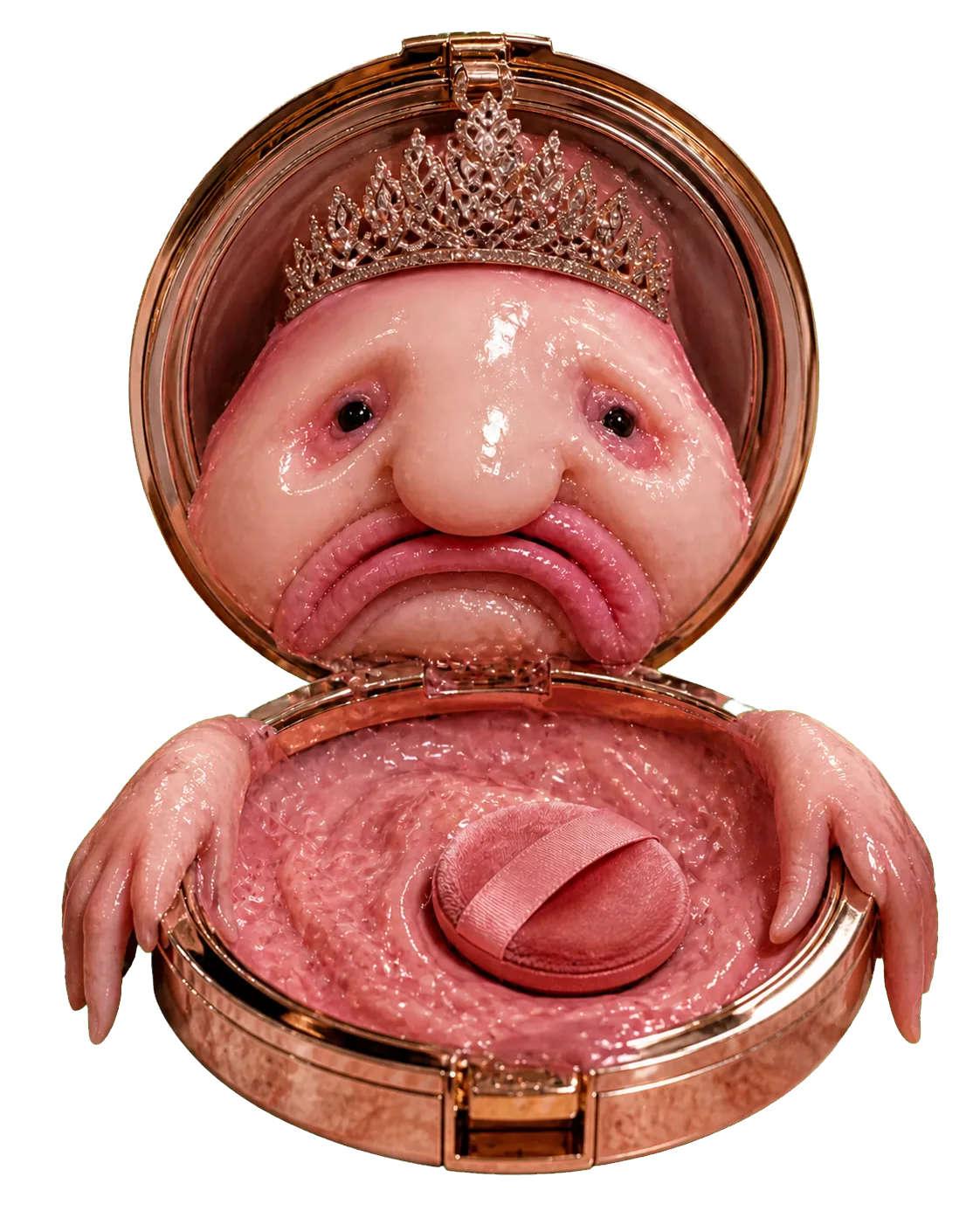 BLOBODY floating as a crowned living compact